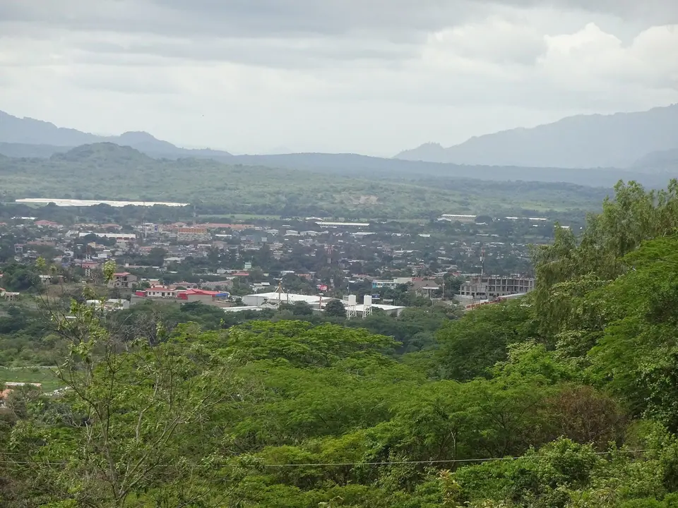 The Estelí valley seen from Tisey